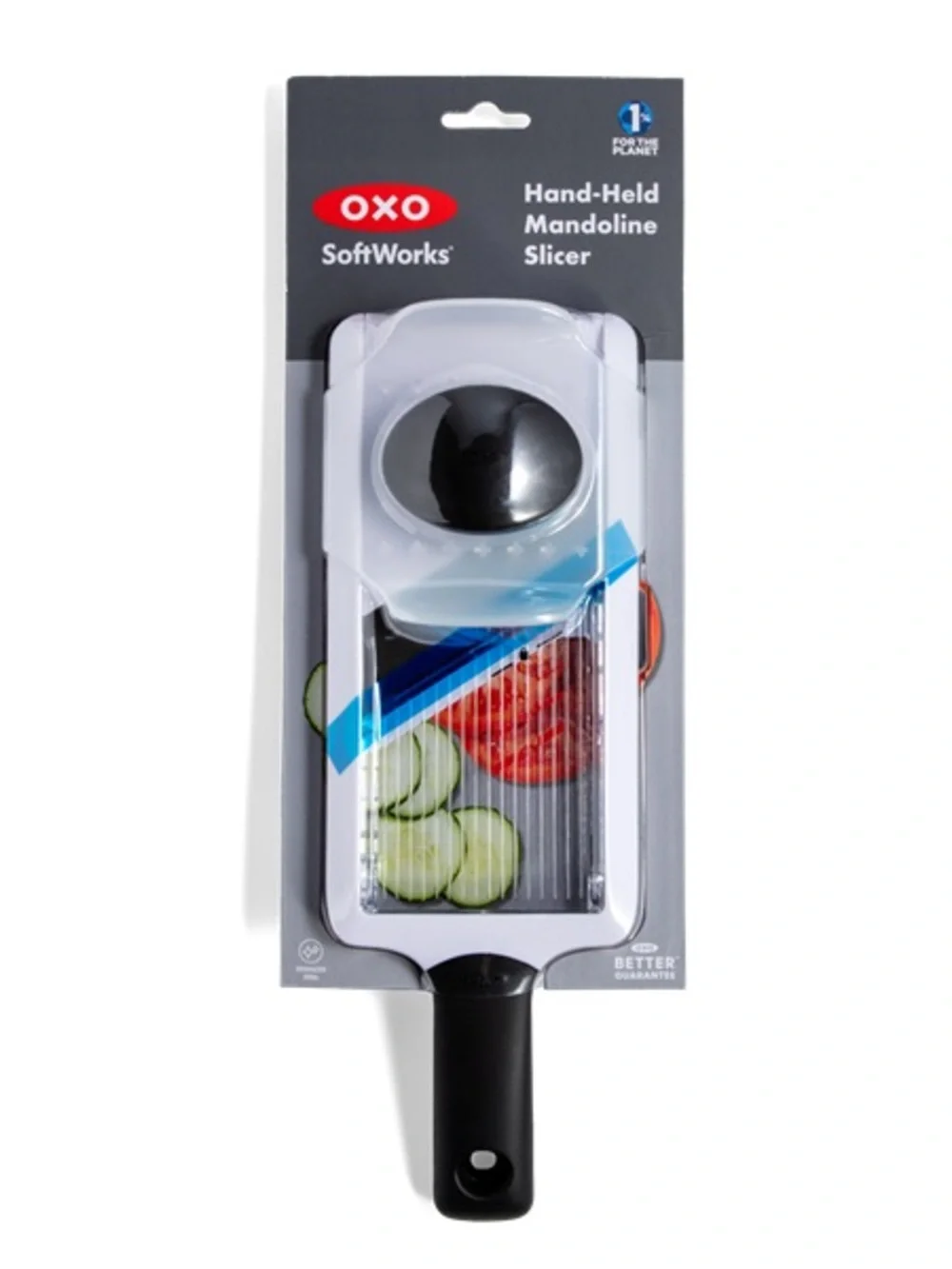 OXO Handheld Mandoline: White Kitchen Slicer